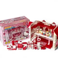 キティちゃん コンパクトドールハウス デパート - メルカリ