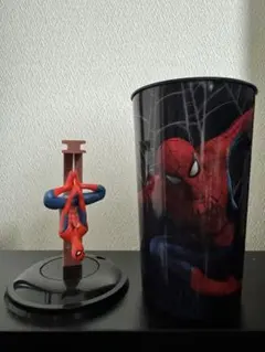 スパイダーマン フィギュア付 ドリンクホルダー ブランドニューデイ