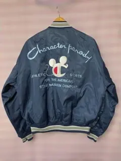 90ビンテージ◼️チャンピオンマウス・スタジャン・ジャケット◼️MA-1