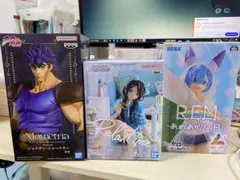 フィギュア 3体セット ジョジョ リゼロ アイドルマスターのサムネイル