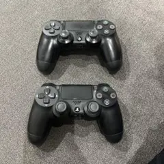 【2個セット】PS4コントローラー DUALSHOCK4 純正　ブラック