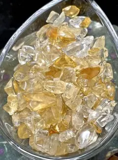 シトリン【黄水晶】さざれ石 500g⭐︎浄化 天然石 癒し パワーストーン