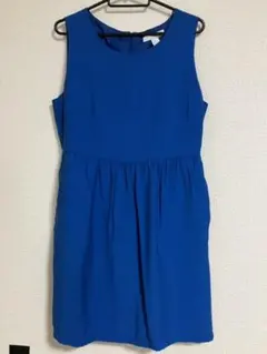 ワンピース ドレス 青