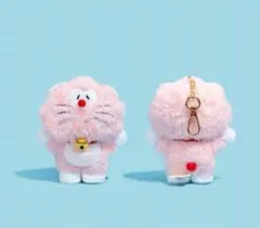 100%ドラえもん＆フレンズ展 ドラえもんキーチェーン 桜ドラえもん