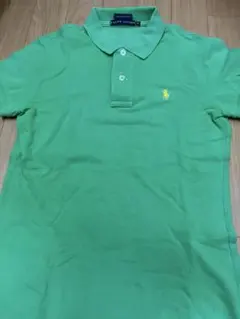 Ralph Lauren グリーン スキニーポロシャツ M