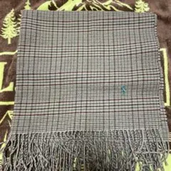 【美品】ラルフローレンブランケット大判サイズ RALPH LAUREN (ラルフローレン) 大判 タータンチェック ウール