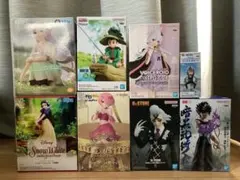 フィギュア８点セット-フリーレン・ハンターハンター・Dr.STONE他-