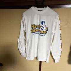 ヒステリックグラマー ロングTシャツ　ヒスガール　ユニセックス　白　Sサイズ