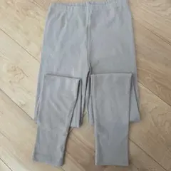 ベージュ 無地 スパッツ 140サイズ