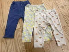 ユニクロ80ベビー服 ボトムス 3点セット