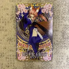 fgoアーケード 玉藻の前　聖杯フェイタル　2枚セット fgoアーケード 玉藻の前 聖杯フェイタル 2枚セット fgoアーケード 玉藻