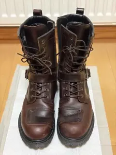 ALPHA INDUSTRIES　バイカーブーツ　ベルト　サイドジップ ALPHA INDUSTRIES バイカーブーツ ベルト サイドジップ - メルカリ