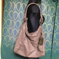 最終値下げMARTINA CAPONIマルティナカポー二本革羊革ショルダーバッグ