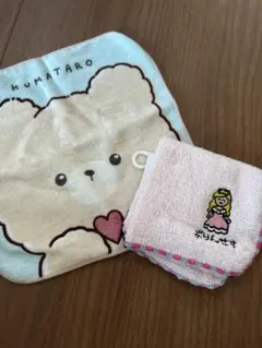くまのKUMATARO ぷりんせす ミニタオル 2枚セット
