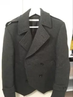 JOHN LAWRENCE SULLIVAN ダークグレー ピーコート