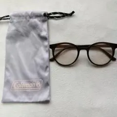 Coleman サングラス ブラウン ボストン型