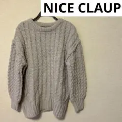 NICECLAUP ニット セーター トップス 長袖 冬服 レディース