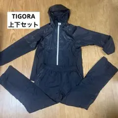 [tigora]フード付きジャージ上下セット