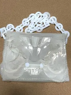 【値下げ】Mame Kurogouchi レースバッグ　ホワイト　白 値下げ】Mame Kurogouchi レースバッグ ホワイト 白