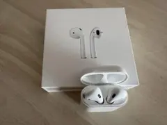 【最終値下げ】 AirPods 本体 ホワイト 充電ケース付き
