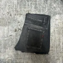 DIESEL ブラックデニムパンツ イタリア製のサムネイル