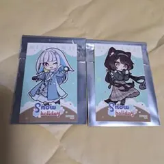 まねきねこ×にじさんじ リゼ・ヘルエスタ 戌亥とこ ステッカー