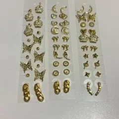 耳ツボジュエリー ゴールドパーツ 揺れるパーツ まとめ売り サージカルステンレス