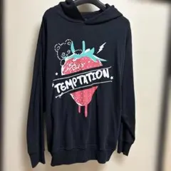 【LISTEN FLAVOR】TEMPTATION パーカー 黒のサムネイル
