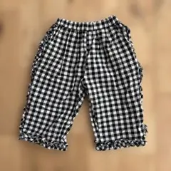 p.premier ギンガムチェックパンツ　100cm