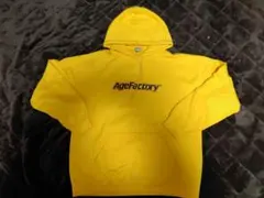 Age Factory パーカー Lサイズ イエロー