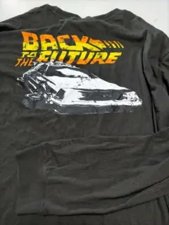 新品★公式★バック・トゥ・ザ・フューチャー 長袖ロングTシャツM