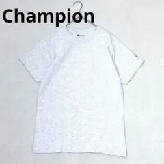 u142 Champion 半袖Tシャツ ロゴ Sメンズ・レディース兼用 グレー
