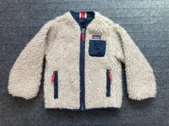 Patagonia キッズ フリース ボア ジャケット 4T＊