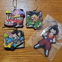 ドラゴンボール　ラバーキーホルダー 4個セット