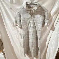 Tommy Bahama 半袖ジッパーワンピース X/LP グレー系