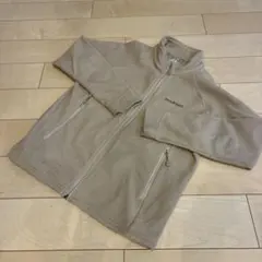 mont-bell フルジップ フリース ベージュ　130cm