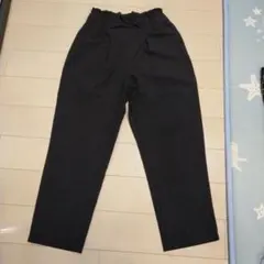 TOPVALU ロングパンツ ブラック 140cm　春夏服　合わせやすい黒　薄手のサムネイル
