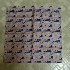 レア品！スヌーピーシルク100%スカーフ ピンク 未使用