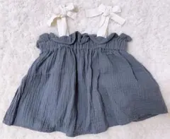 tete a tete テータテート バースデイ　肩リボン　ワンピース　90cm