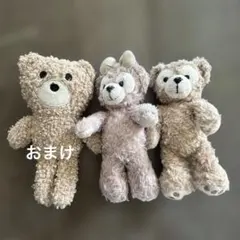 ダッフィー シェリーメイ おまけぬいぐるみ 3点セットのサムネイル