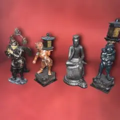 仏像 フィギュア 4体セット