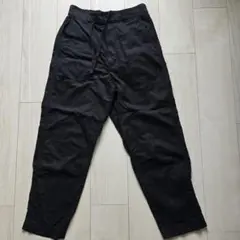 ユニクロ人気品【週末特価】リネンコットンテーパードパンツ M 黒のサムネイル
