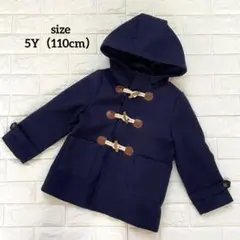 SHEIN フード付きダッフルコート ネイビー 5Y 110cm