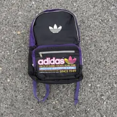 希少90s adidas ACTIVE SPORTS LINE リュック 紫/黒