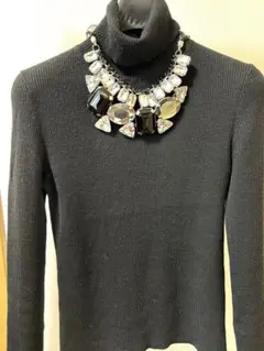 ビジューネックレス