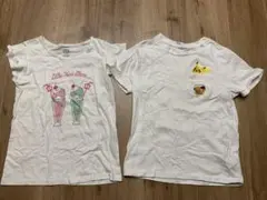 ユニクロ 半袖Tシャツ 2枚セット リトルツインスターズ ポケモン　グラニフのサムネイル