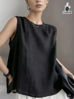 SHEIN CURVE タンクトップ 4XL 黒