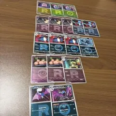 ロケット団シリーズ、ミラーカード17枚 ミミッキュなど