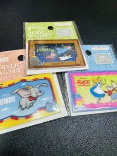 Disney アクリルマグネット ３個セット