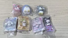 【サンリオ】パッケージミニチュアコレクションなどガチャガチャ7個セット